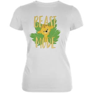 Beast Mode Cute Cheetah Cub Juniors Soft T Shirt