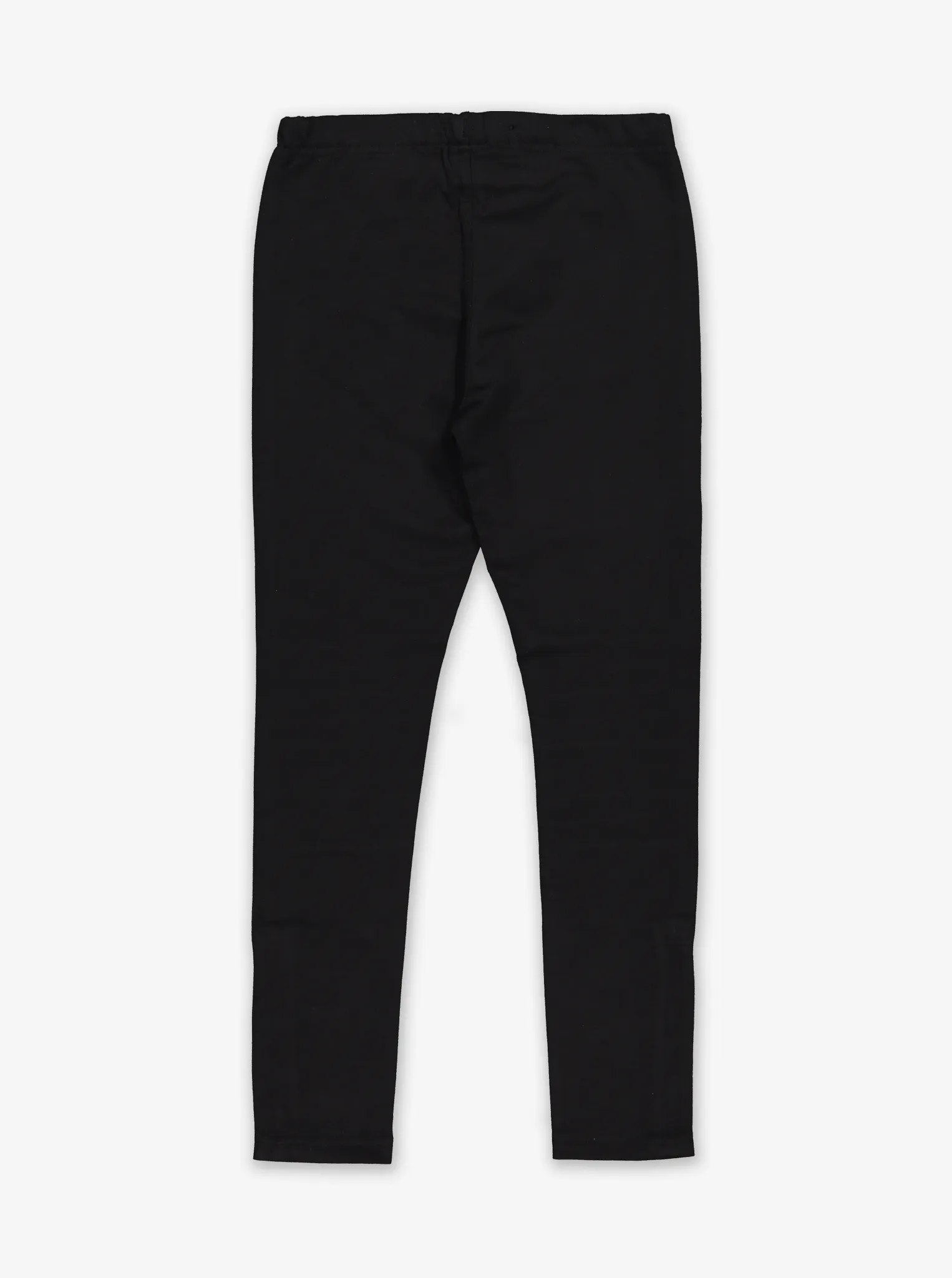 Black Kids Biker Leggings