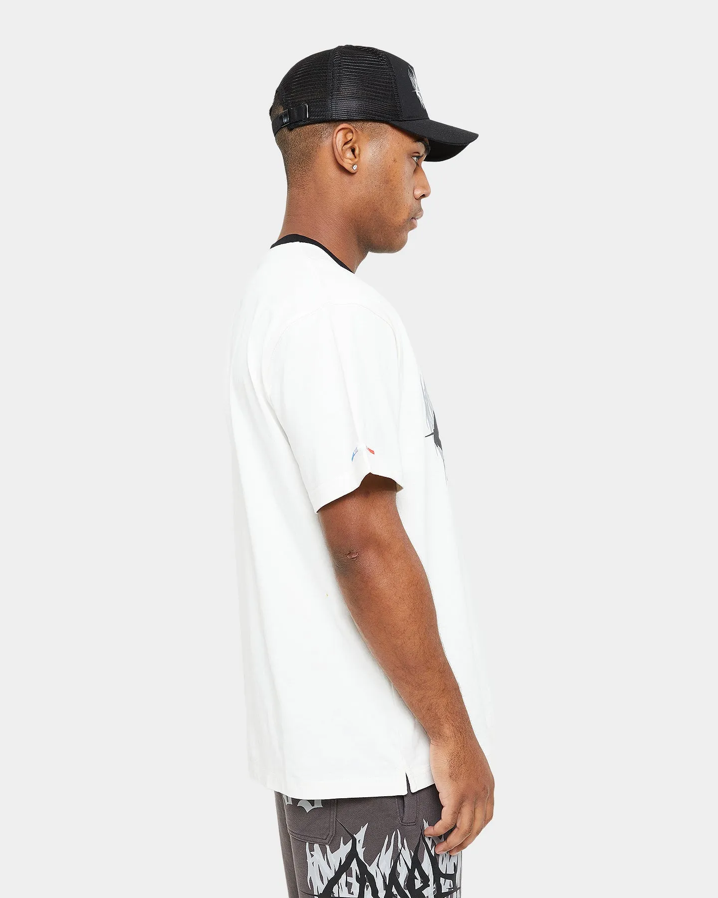 Carre Metalle Oversized T-Shirt Off White/Black