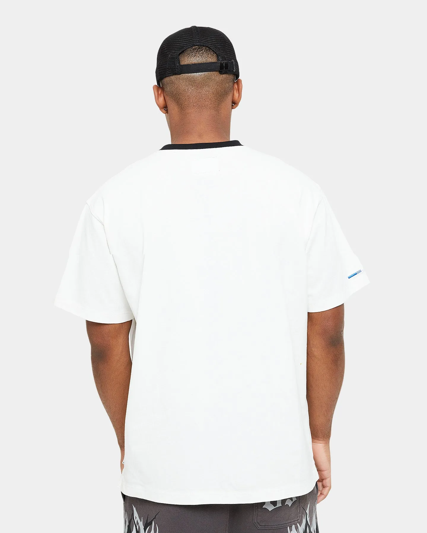 Carre Metalle Oversized T-Shirt Off White/Black