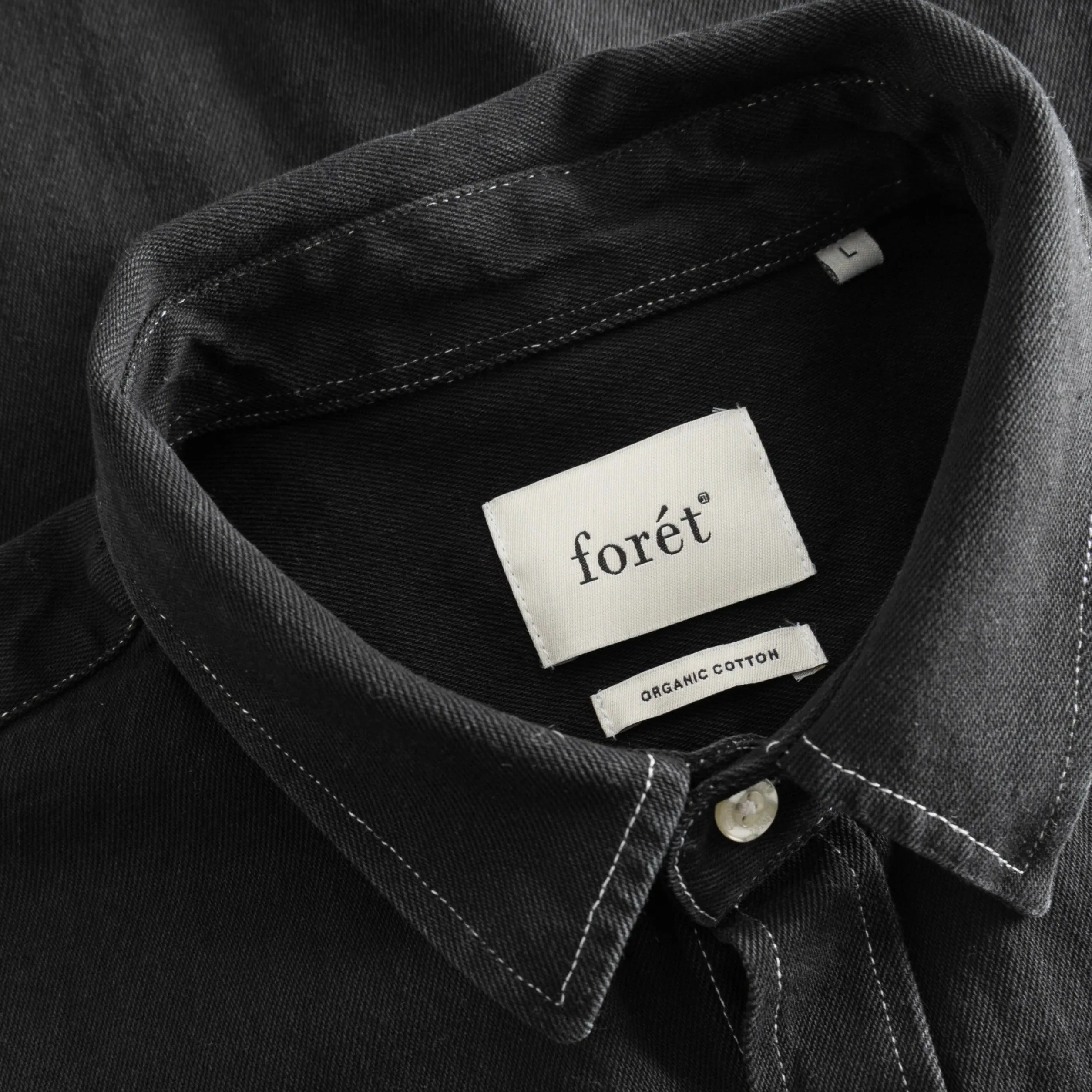Cliff Shirt (Black Denim)