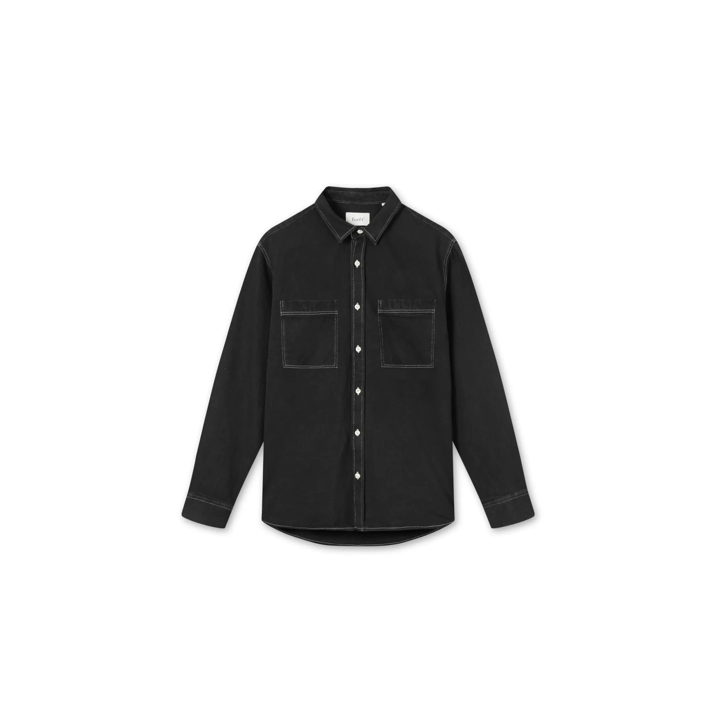 Cliff Shirt (Black Denim)