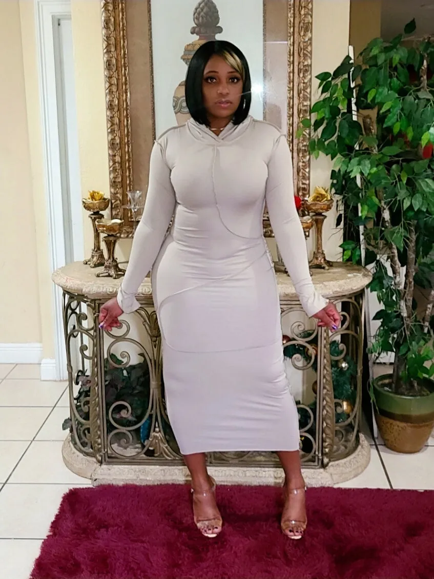 Deena Hoodie Dress