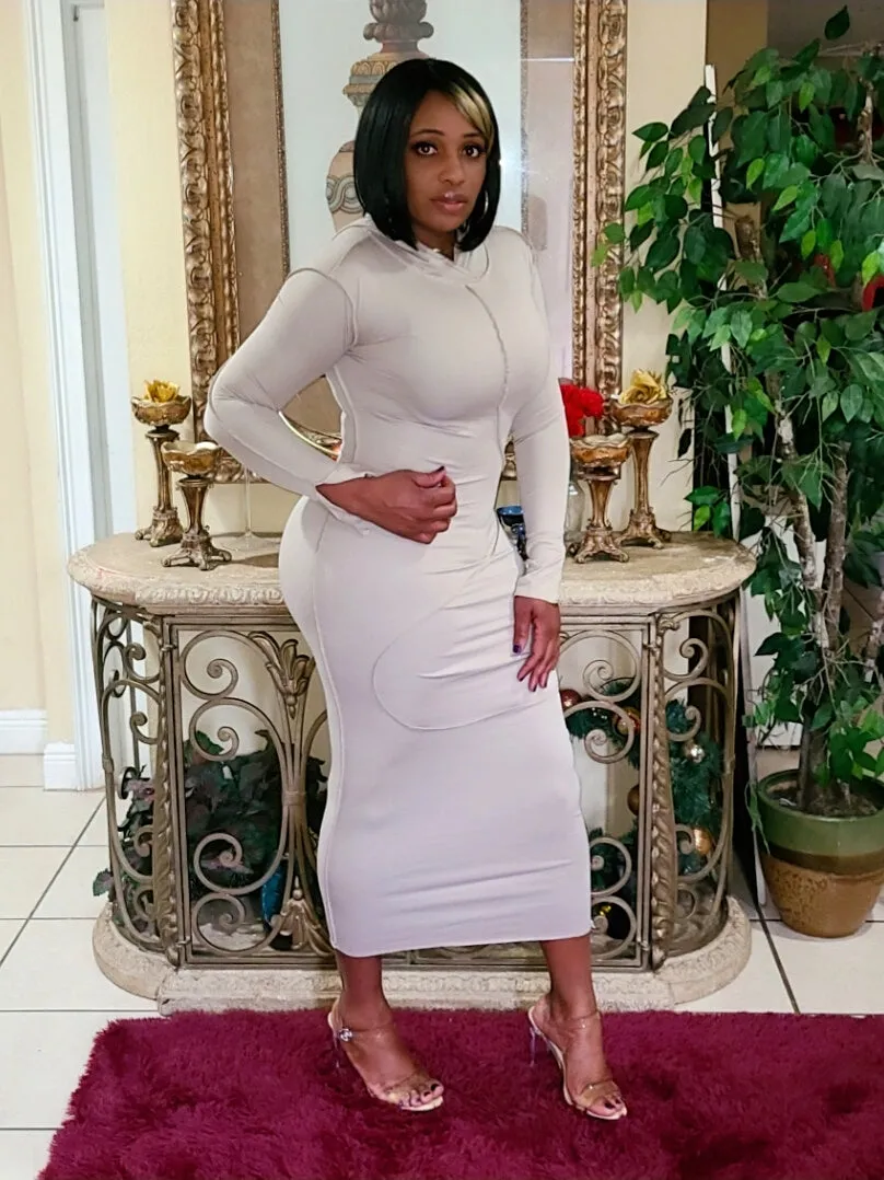 Deena Hoodie Dress