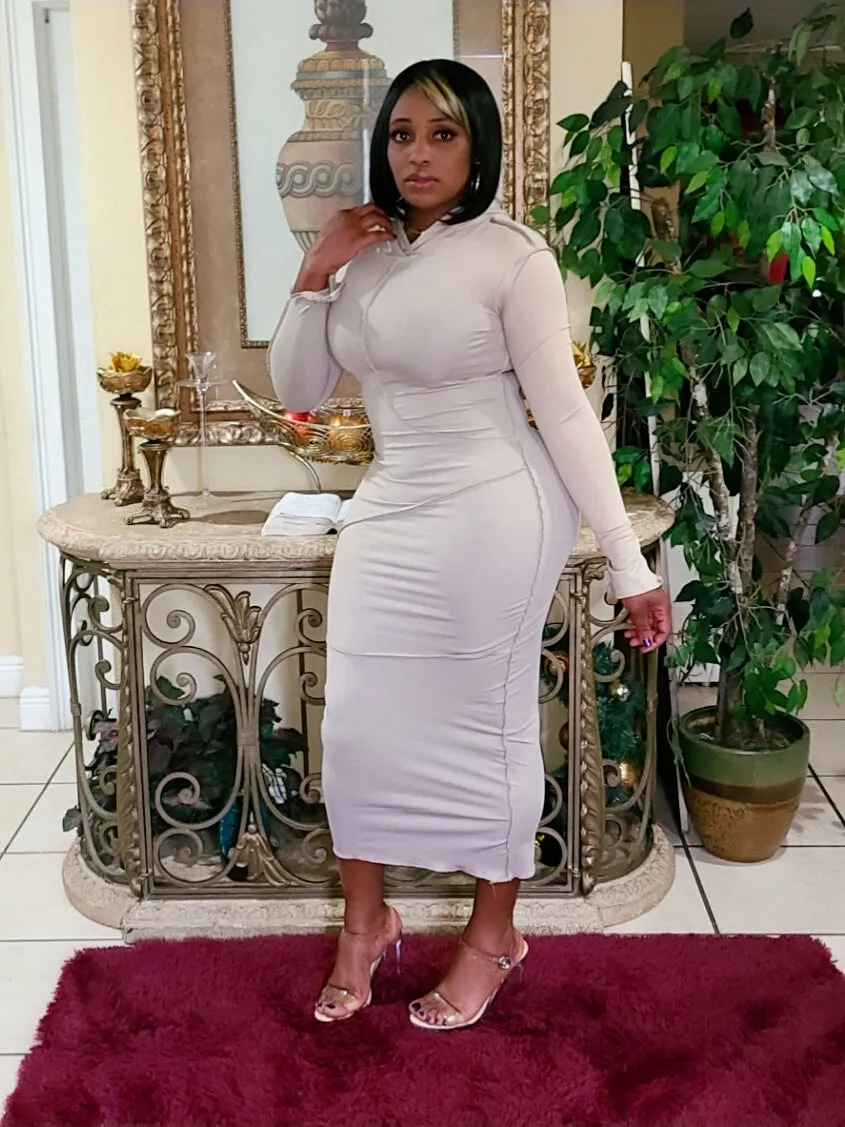 Deena Hoodie Dress