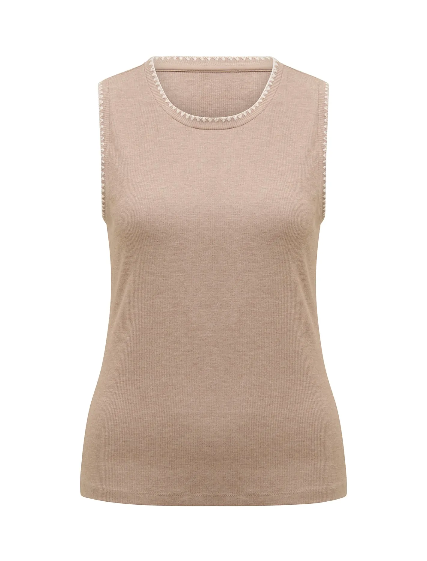 Eliana Stitch Detail Tank Top