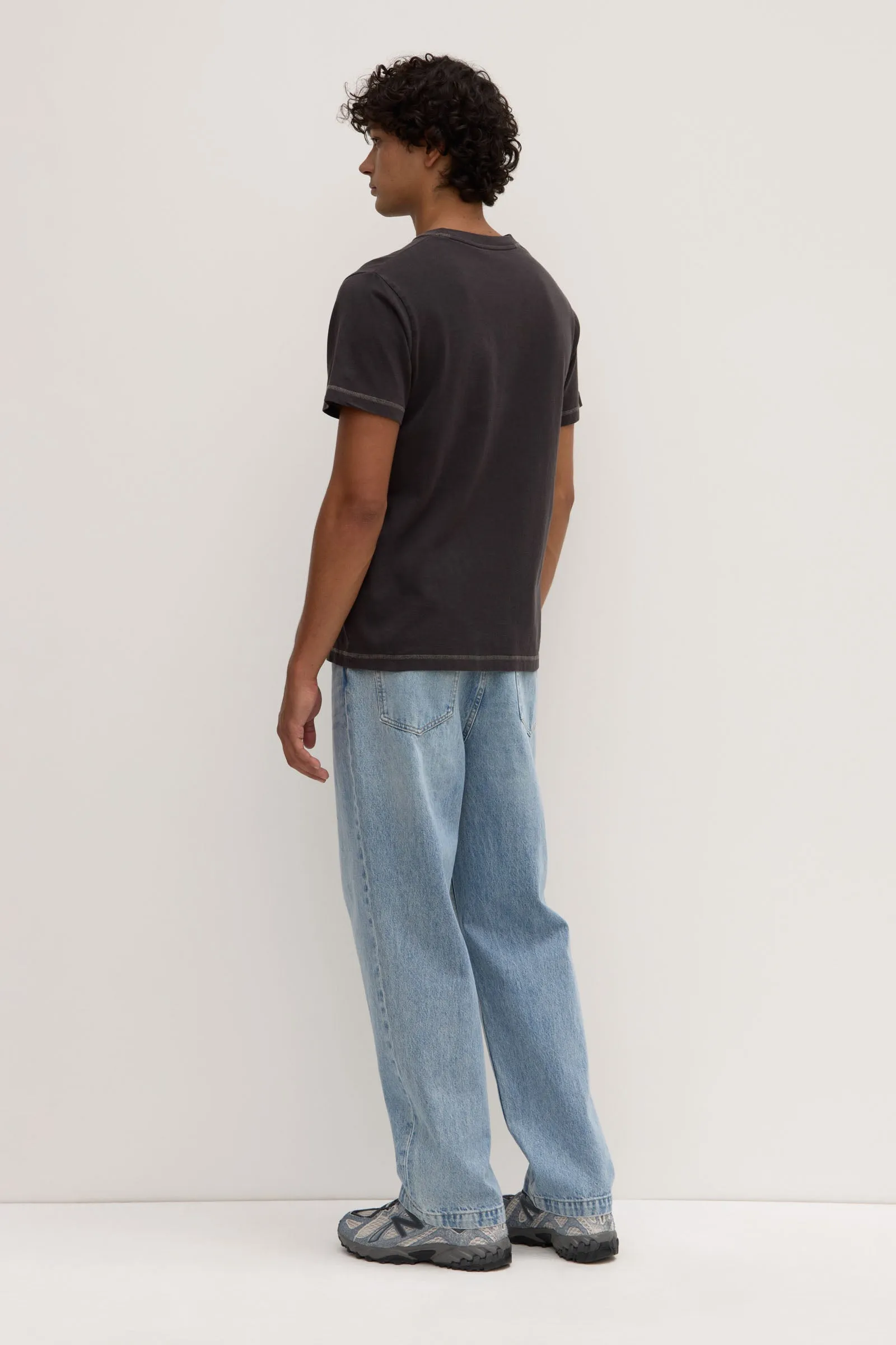 Evan Contrast Stitch Tee