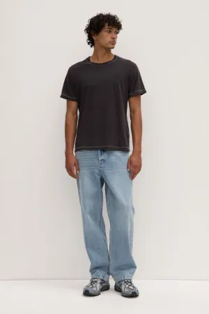 Evan Contrast Stitch Tee