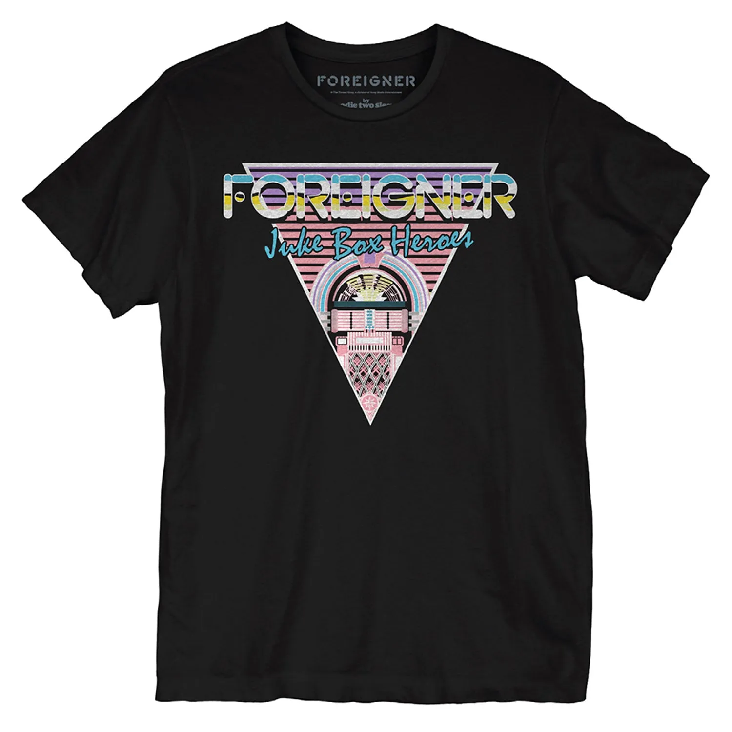 Foreigner Juke Box Heroes Men's T-Shirt