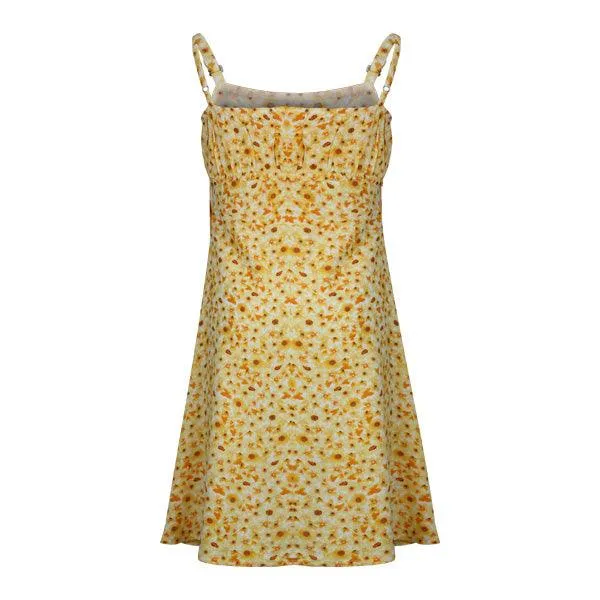 GIRLS MULTICOLOUR STRAP DRESS