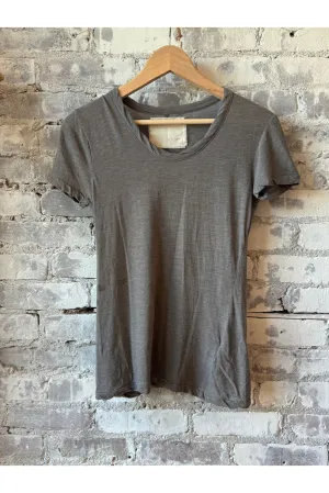 Hi-Soft Jersey SS Crew T-Shirt - Charcoal