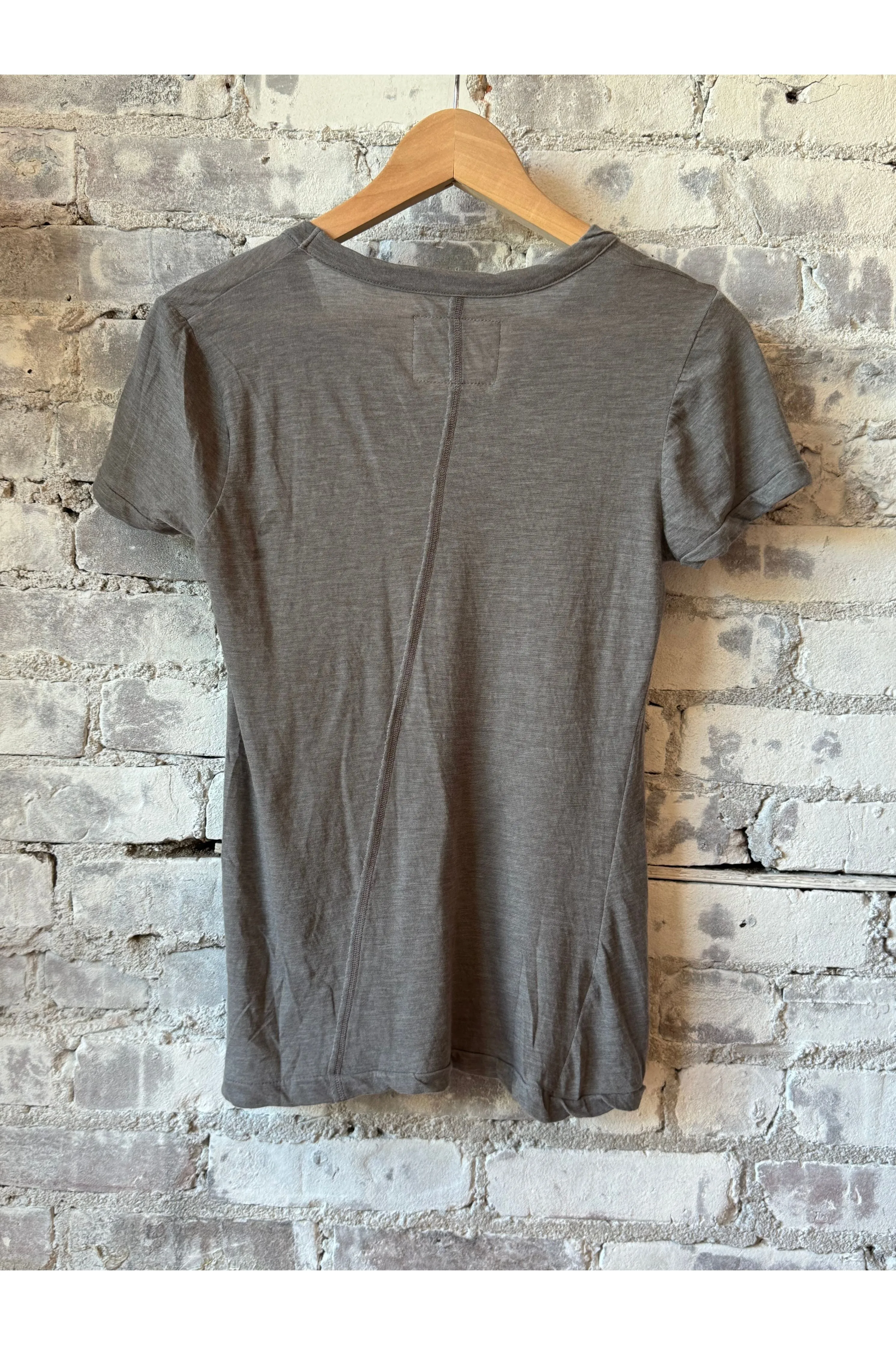 Hi-Soft Jersey SS Crew T-Shirt - Charcoal