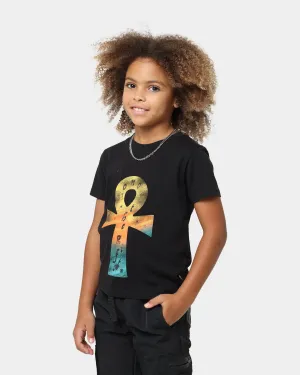 Honor The Gift Kids' Fall Spiritual Warfare T-Shirt Black