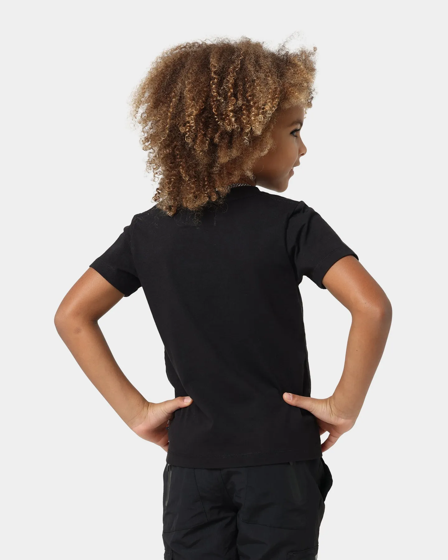 Honor The Gift Kids' Fall Spiritual Warfare T-Shirt Black