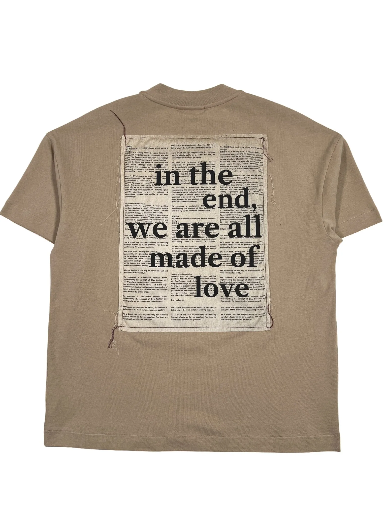 Inimigo Letter Oversized T-Shirt Winter