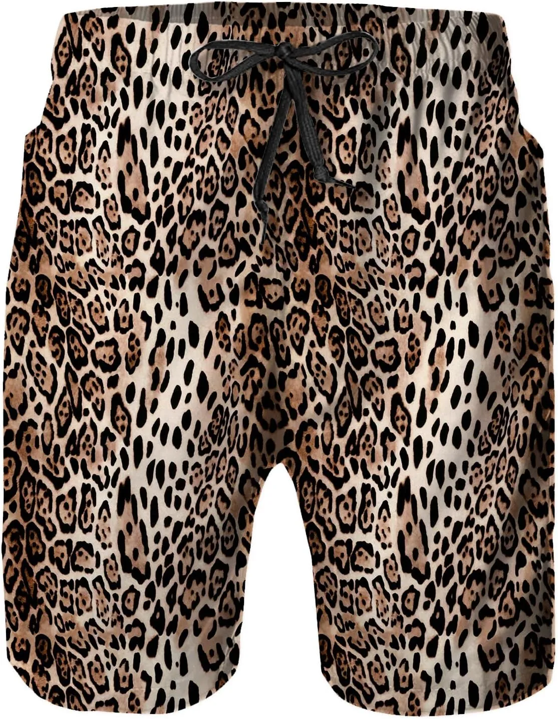 Mens Swim Trunks with Mesh Lining,Quick Dry Swimsuit Board Shorts Beach Pants Swimwear Bathing Suits