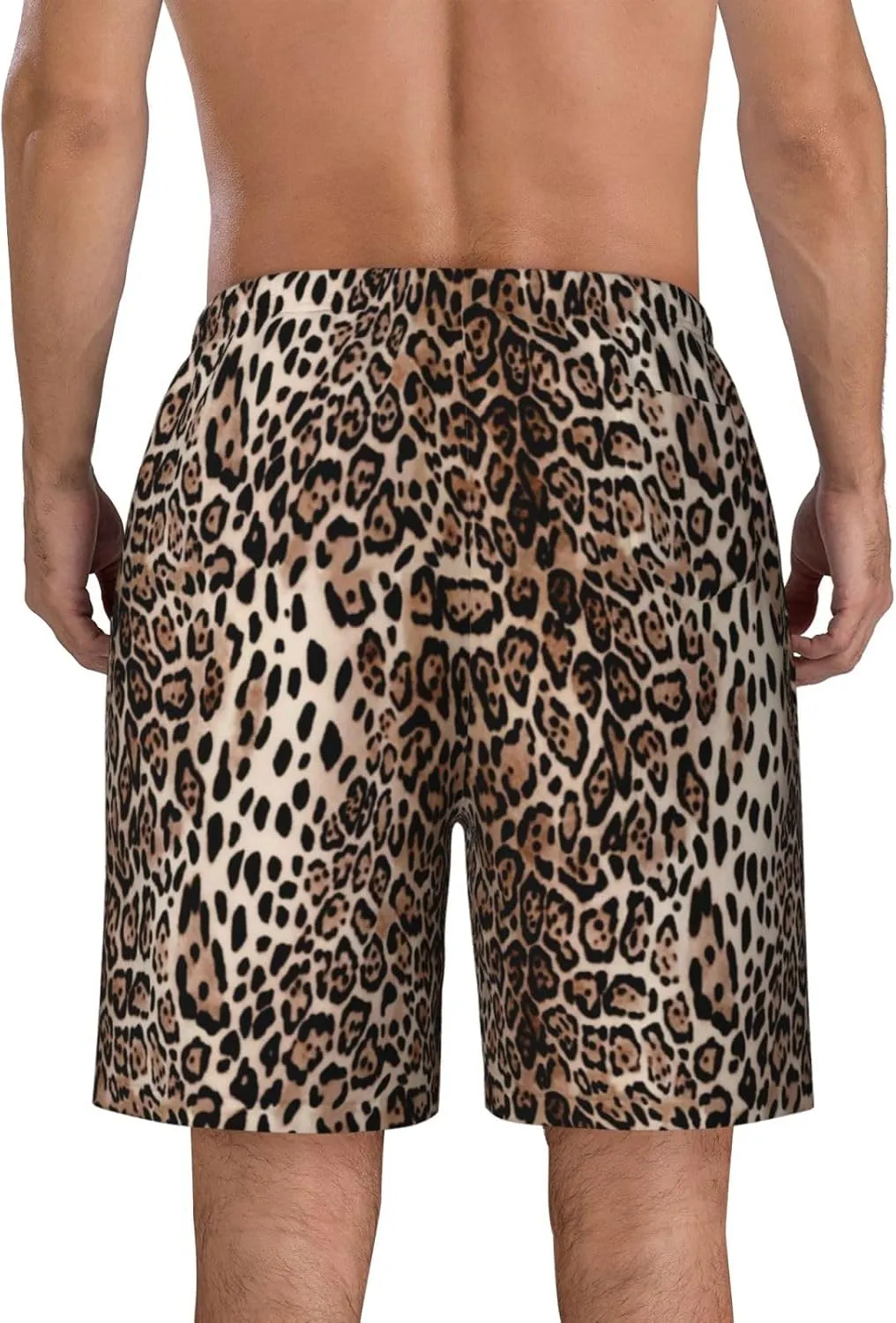 Mens Swim Trunks with Mesh Lining,Quick Dry Swimsuit Board Shorts Beach Pants Swimwear Bathing Suits
