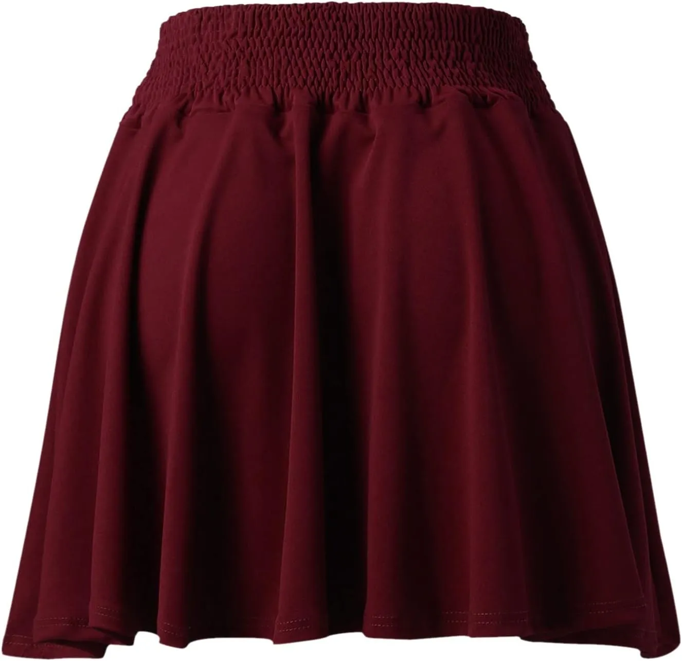 Midi Skirts for Women Solid Basic Skirt A Line Design Skirt Ruffle Layered Pleated Large Swing Skirts Spring