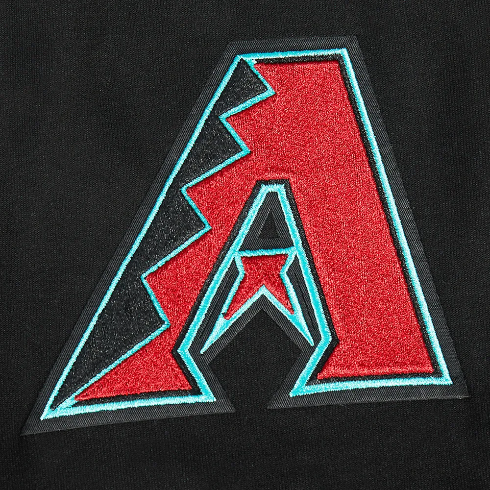 MLB ARIZONA DIAMONDBACKS CLASSIC MEN'S WARM UP JACKET (BLACK)