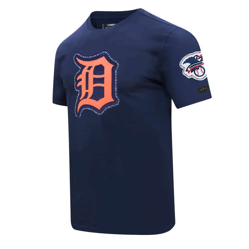 MLB DETROIT TIGERS DIY PICK STITCH MEN'S SINGLE JERSEY TOP (MIDNIGHT NAVY)
