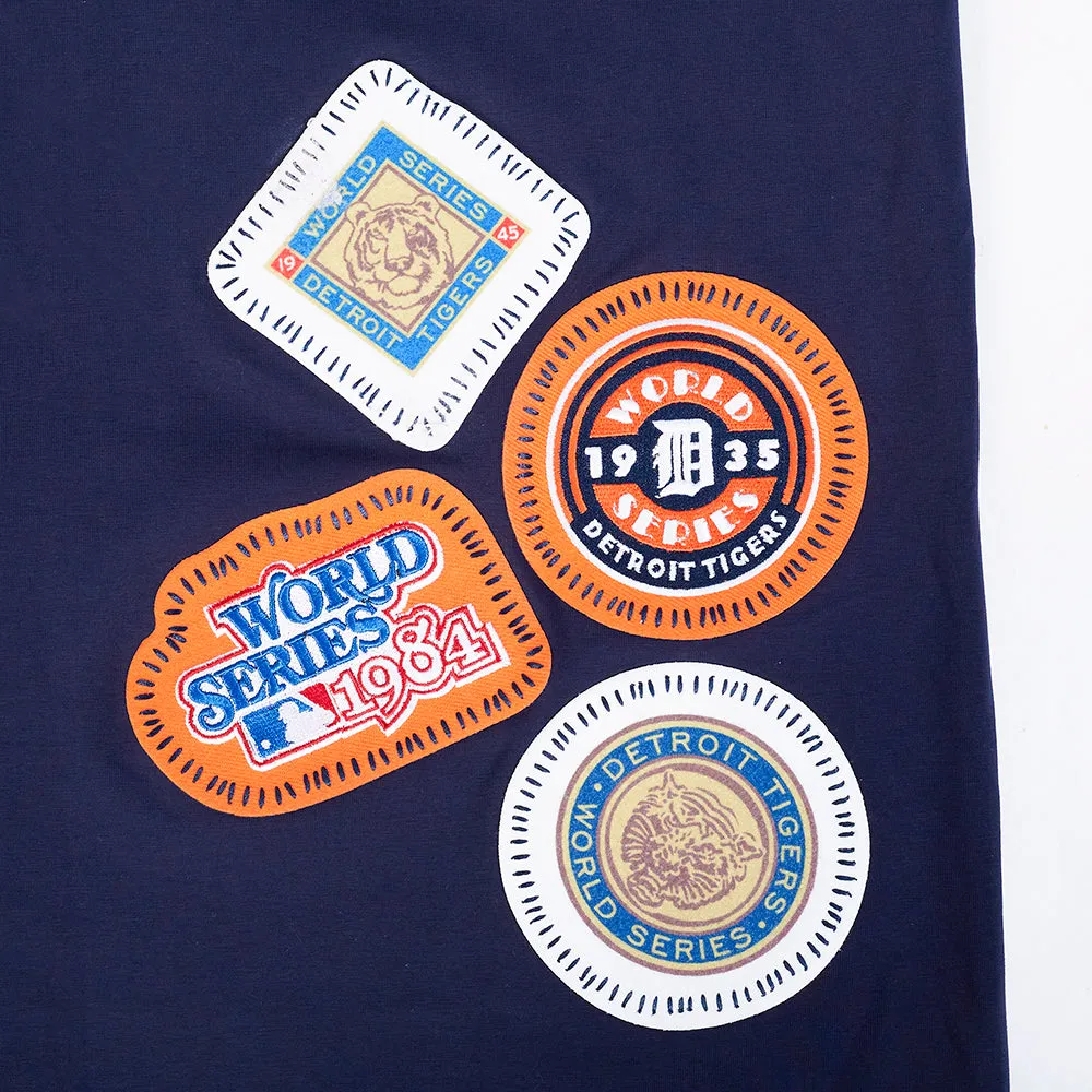 MLB DETROIT TIGERS DIY PICK STITCH MEN'S SINGLE JERSEY TOP (MIDNIGHT NAVY)