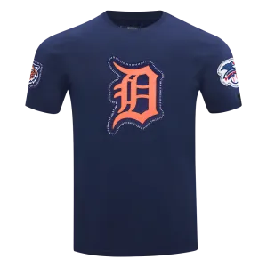MLB DETROIT TIGERS DIY PICK STITCH MEN'S SINGLE JERSEY TOP (MIDNIGHT NAVY)