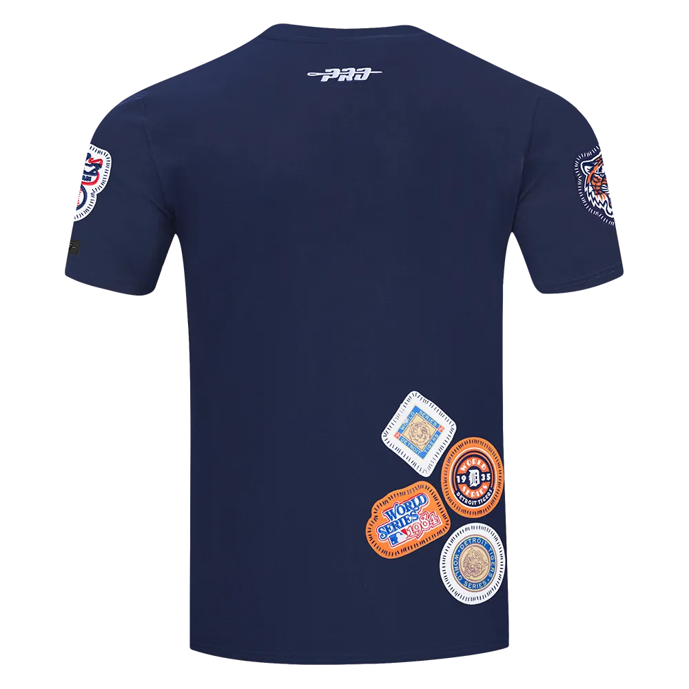 MLB DETROIT TIGERS DIY PICK STITCH MEN'S SINGLE JERSEY TOP (MIDNIGHT NAVY)