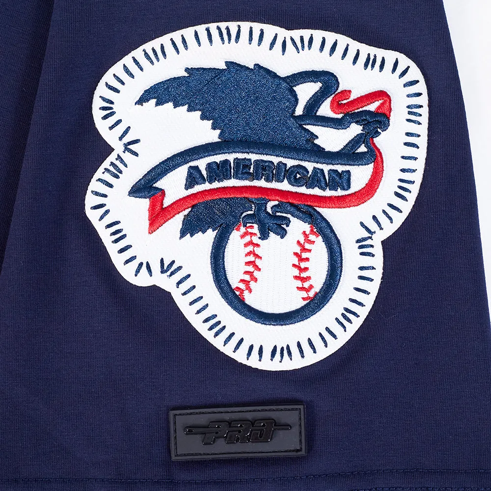 MLB DETROIT TIGERS DIY PICK STITCH MEN'S SINGLE JERSEY TOP (MIDNIGHT NAVY)