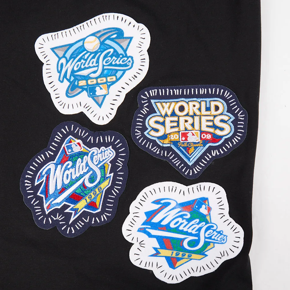 MLB NEW YORK YANKEES DIY PICK STITCH MEN'S SINGLE JERSEY TOP (BLACK)
