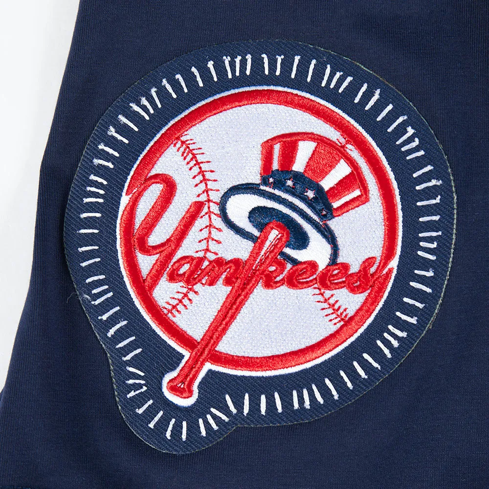 MLB NEW YORK YANKEES DIY PICK STITCH MEN'S SINGLE JERSEY TOP (MIDNIGHT NAVY)