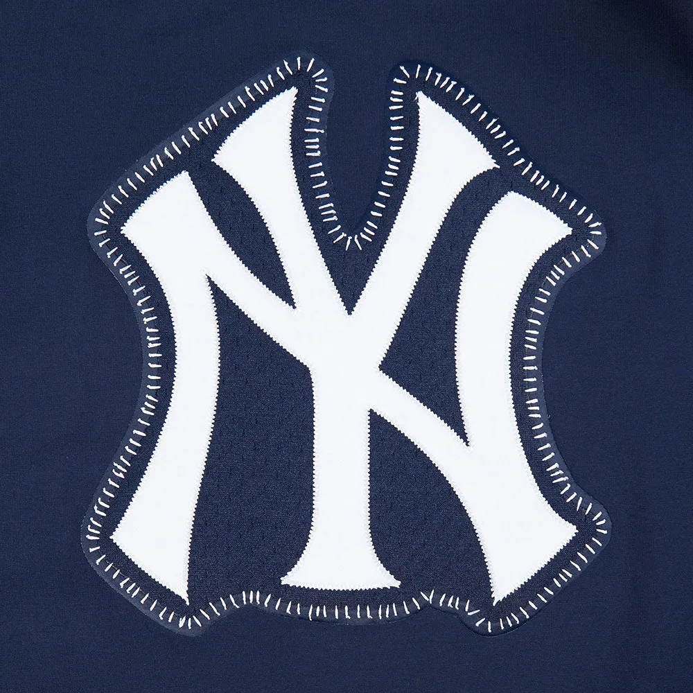 MLB NEW YORK YANKEES DIY PICK STITCH MEN'S SINGLE JERSEY TOP (MIDNIGHT NAVY)