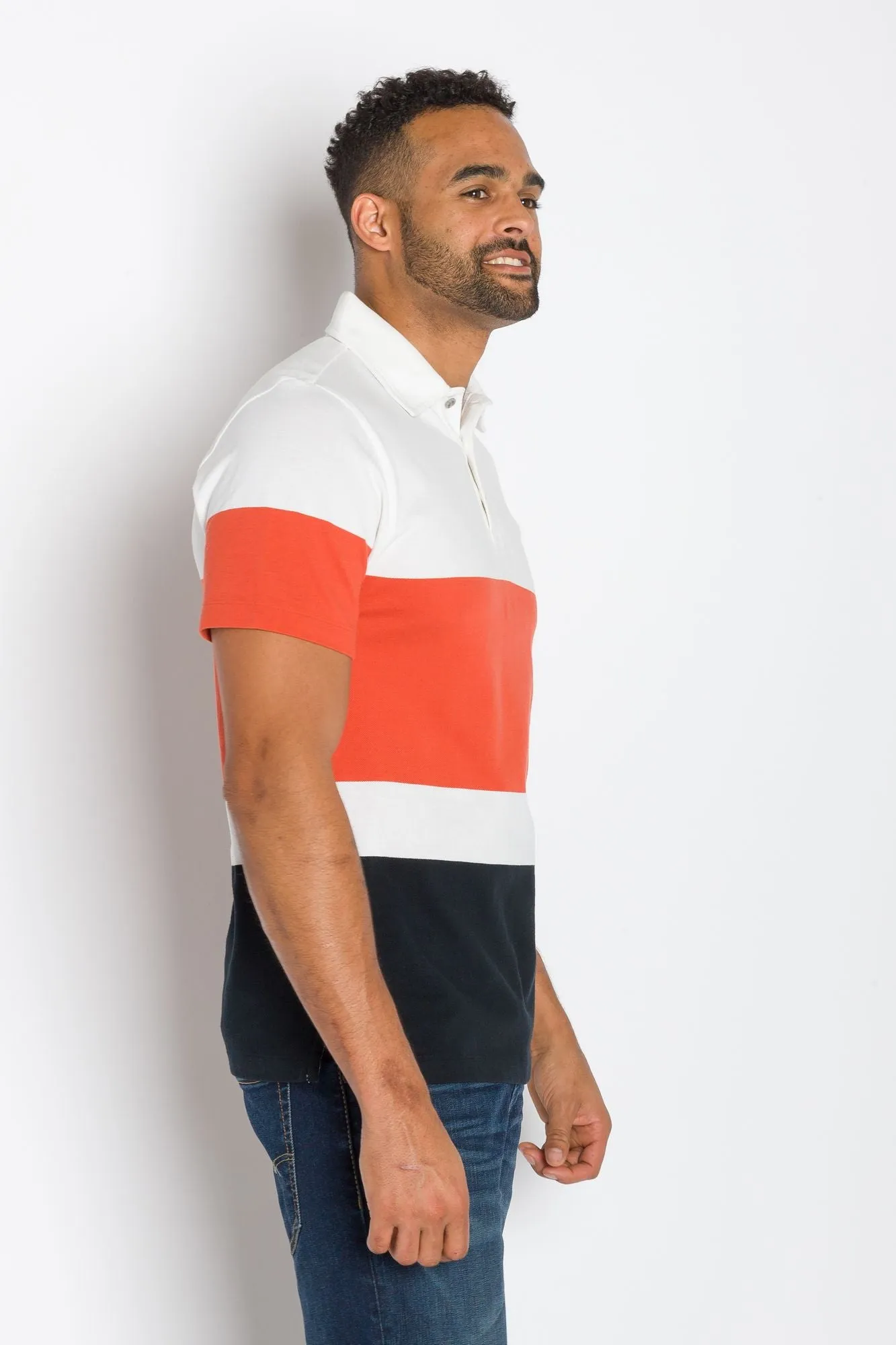 Odessy | Men's Striped Polo