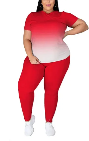 PINSV Plus Size Outfits For Women 2 Piece Sets 1x-5x