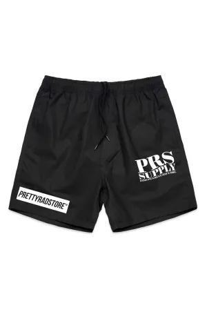 PRS WARPED TEAM BOARD SHORT - BLACK