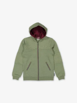 Quilted Detail Kids Hoodie