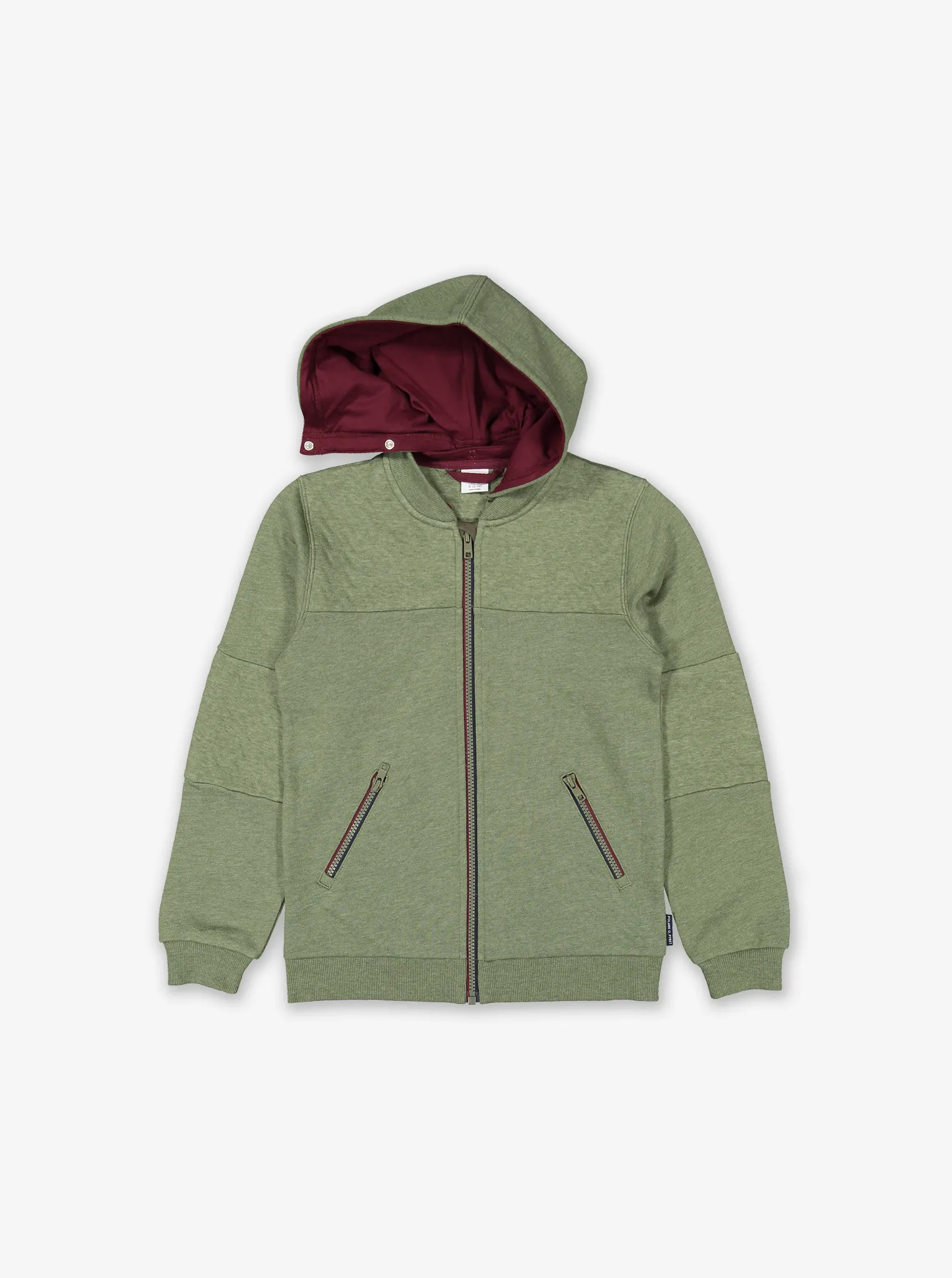 Quilted Detail Kids Hoodie