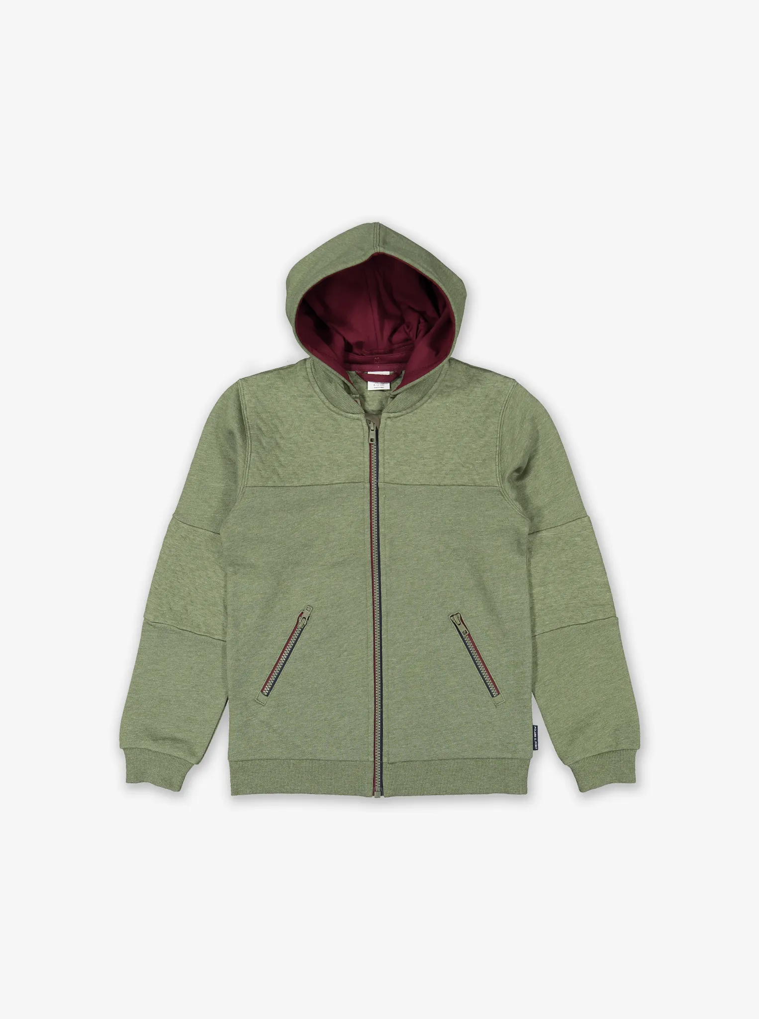 Quilted Detail Kids Hoodie