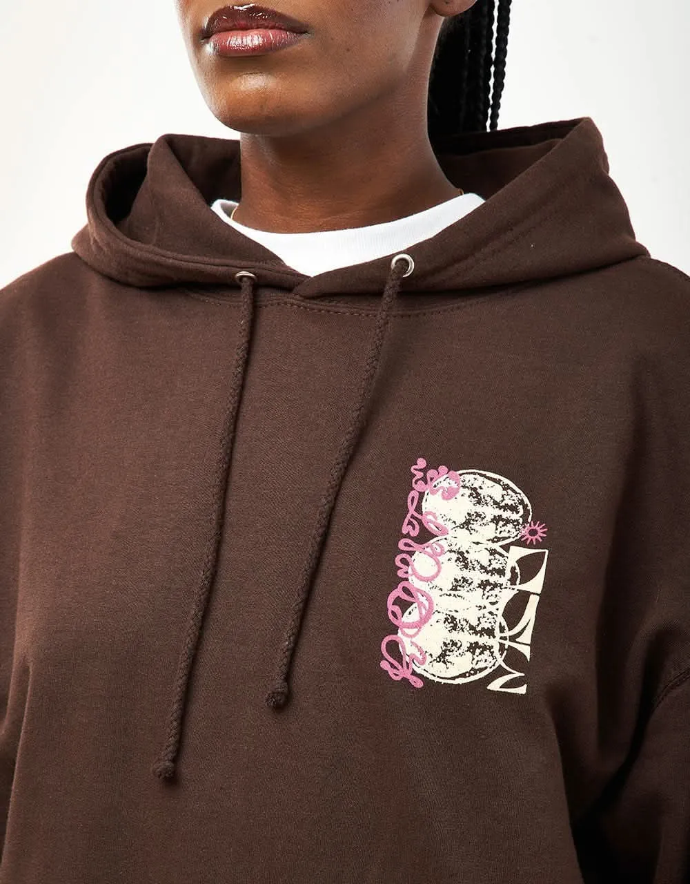 Route One Nothing Pullover Hoodie - Hot Chocolate