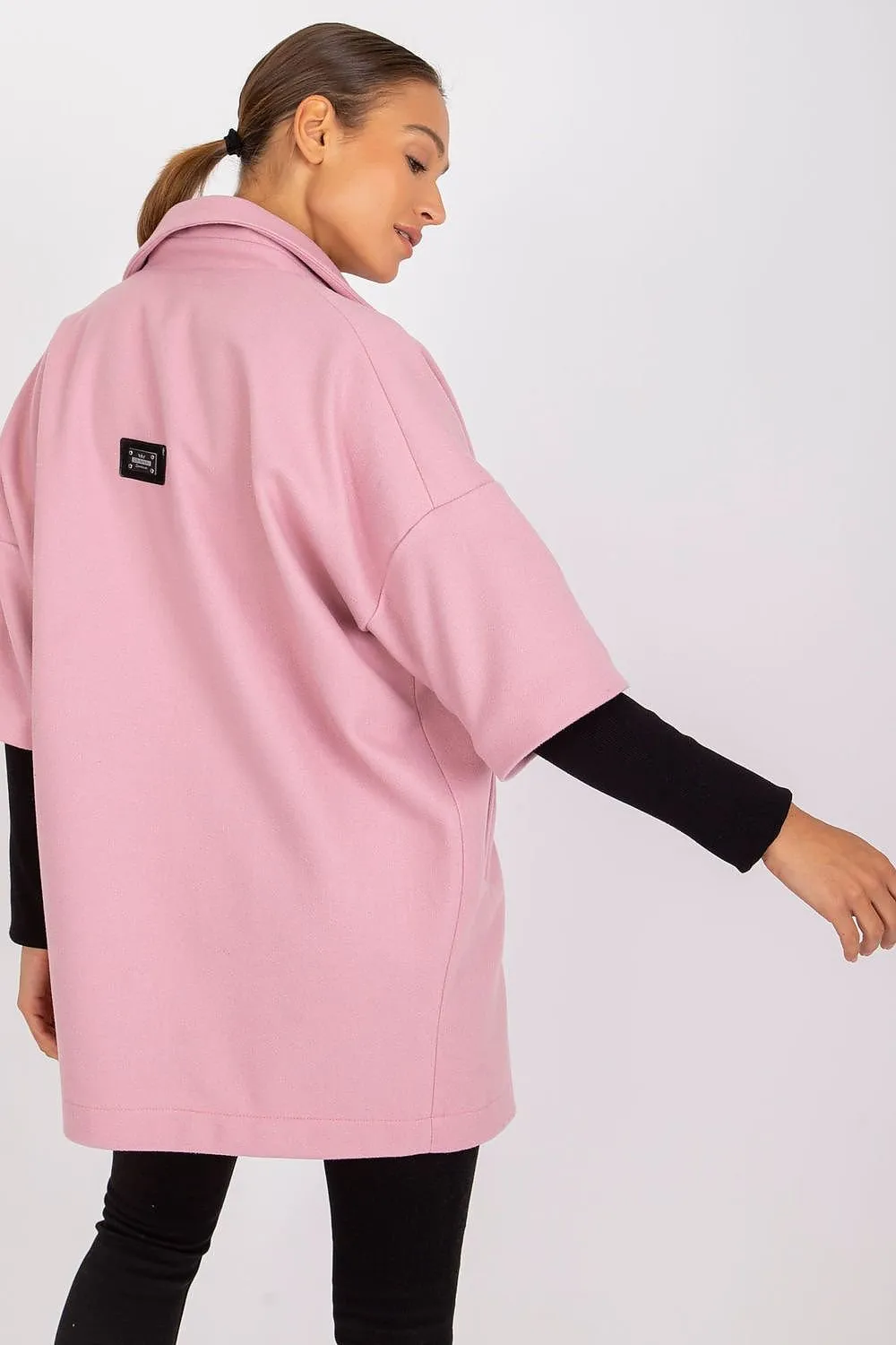 RUE PARIS European Autumn Half-Sleeves Coat- model 172486