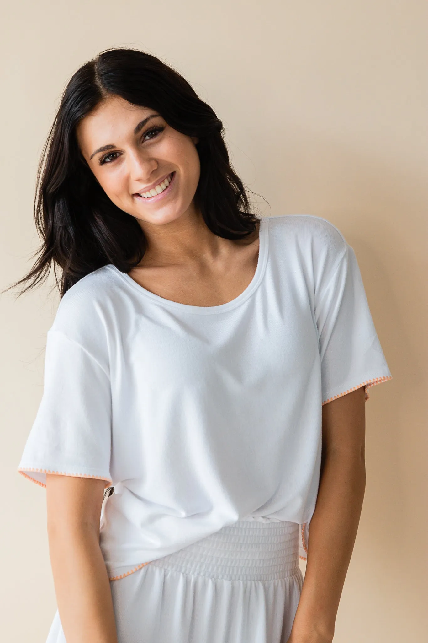 Seas The Day Stitch Top