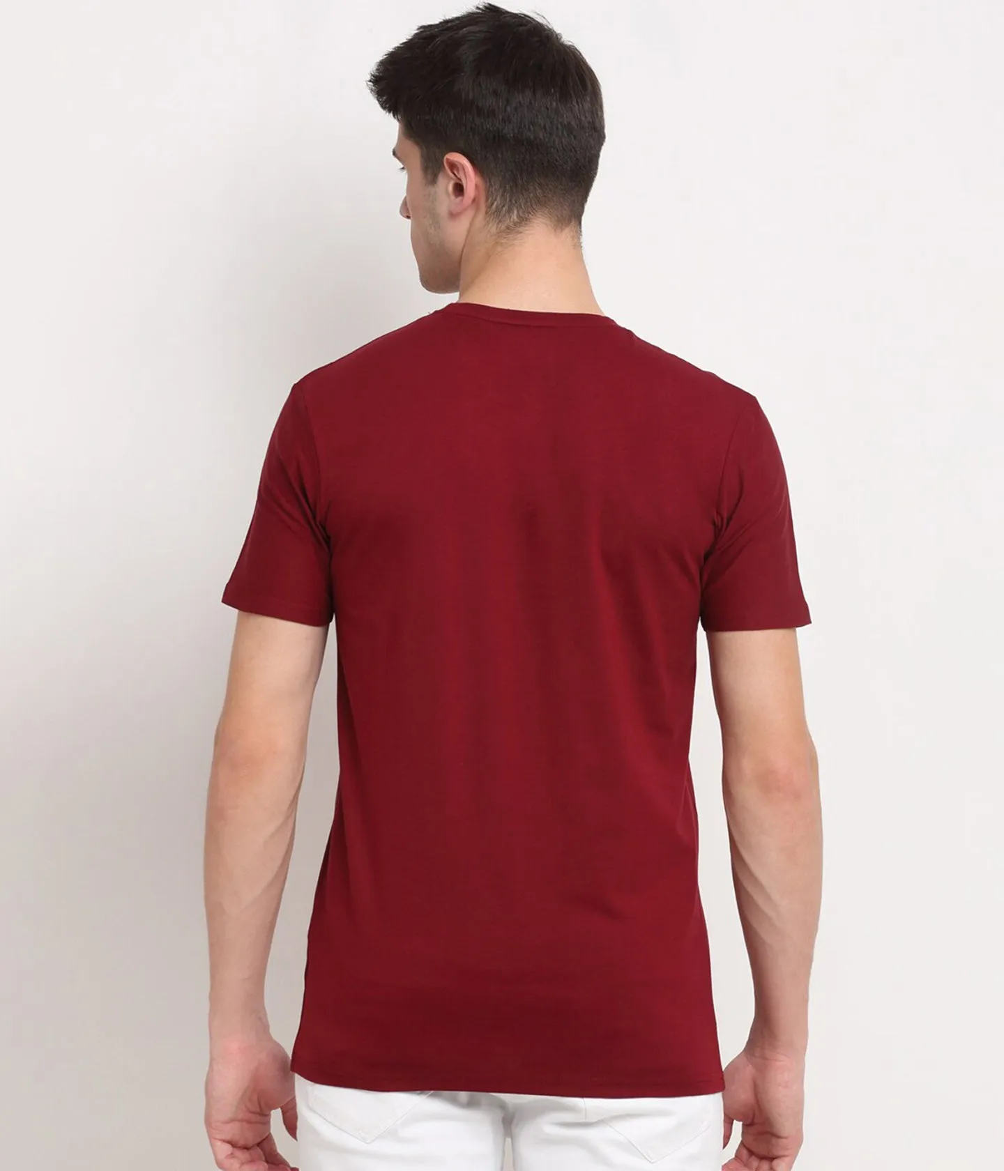 Semantic Half Sleeve Cotton T-shirt - Printed Bicycle