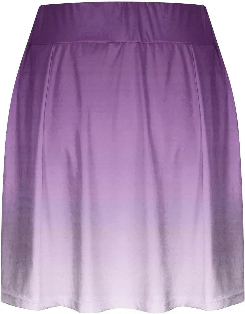 TANGNADE Tennis Skirts for Women with Shorts Stretchy Dressy Casual Athletic Skorts Summer Golf Running Workout Outfits