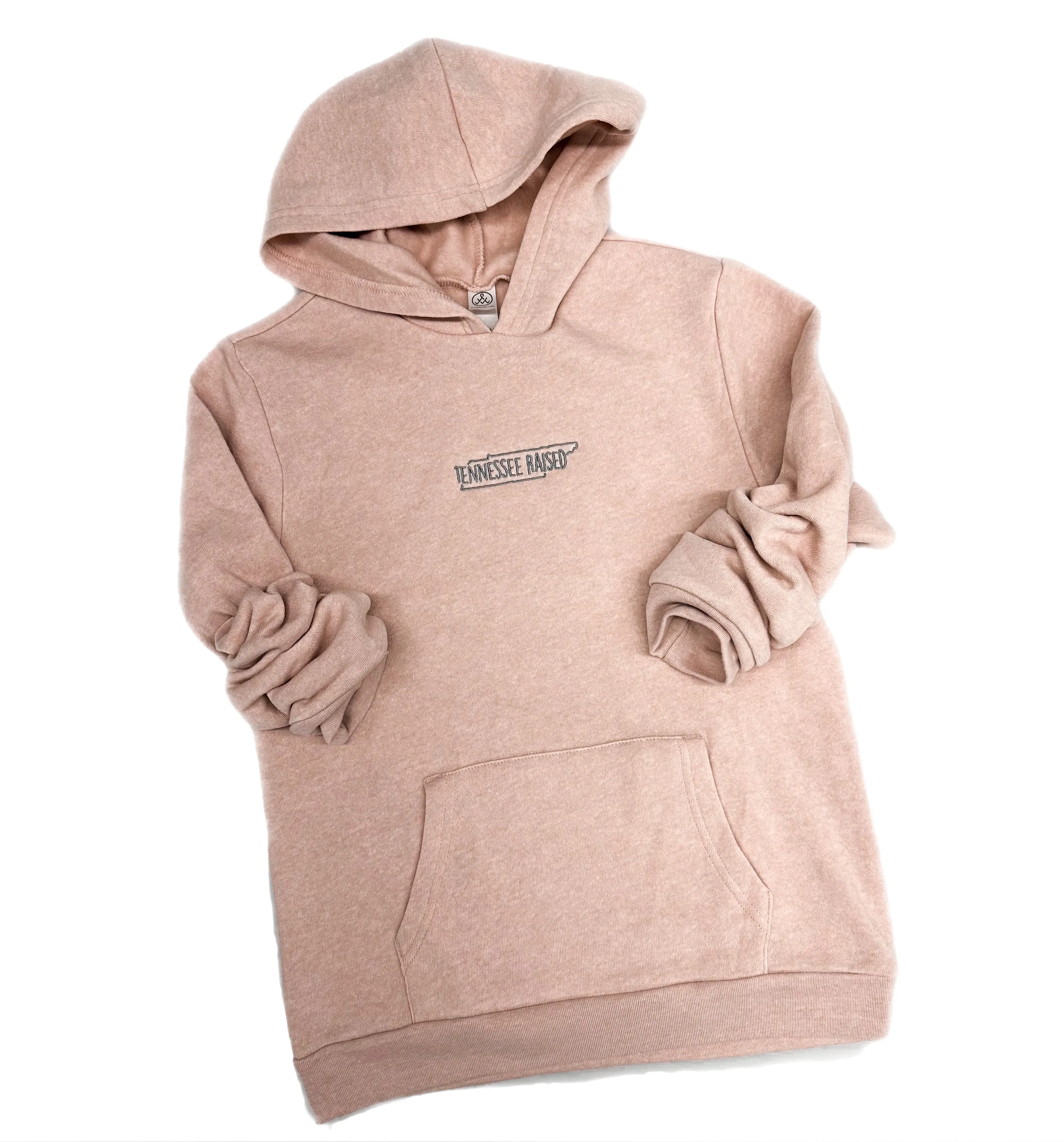 Tennessee Raised Youth Pullover [Rose Quartz]