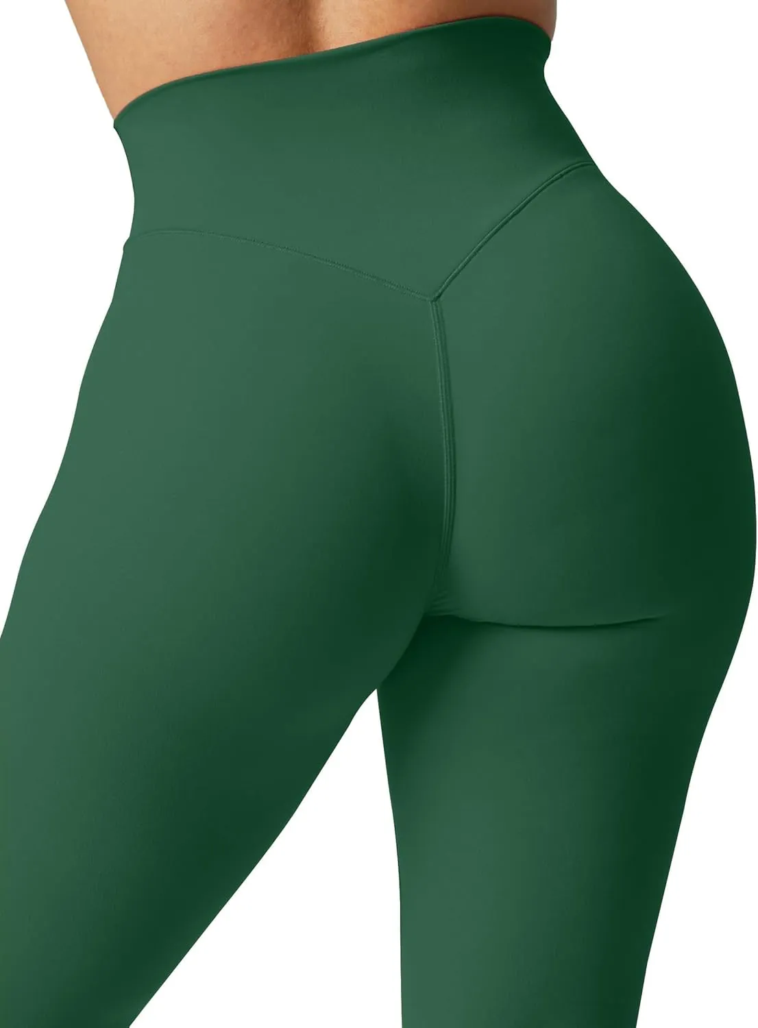 Unthewe High Waisted Flare Leggings for Women Tummy Control Butt Lifting Workout Yoga Wide Leg Pants