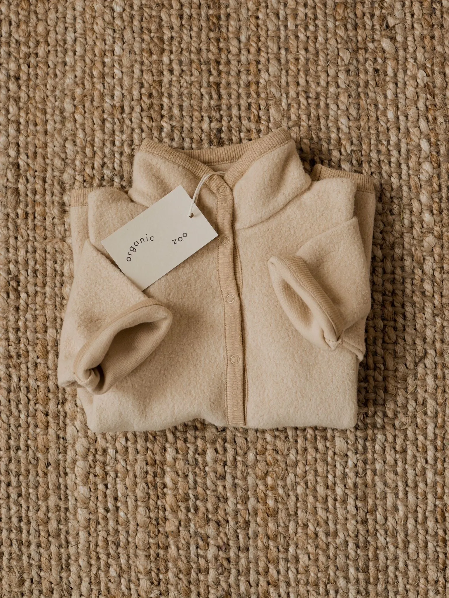Warm Sand Fleece Sweatshirt