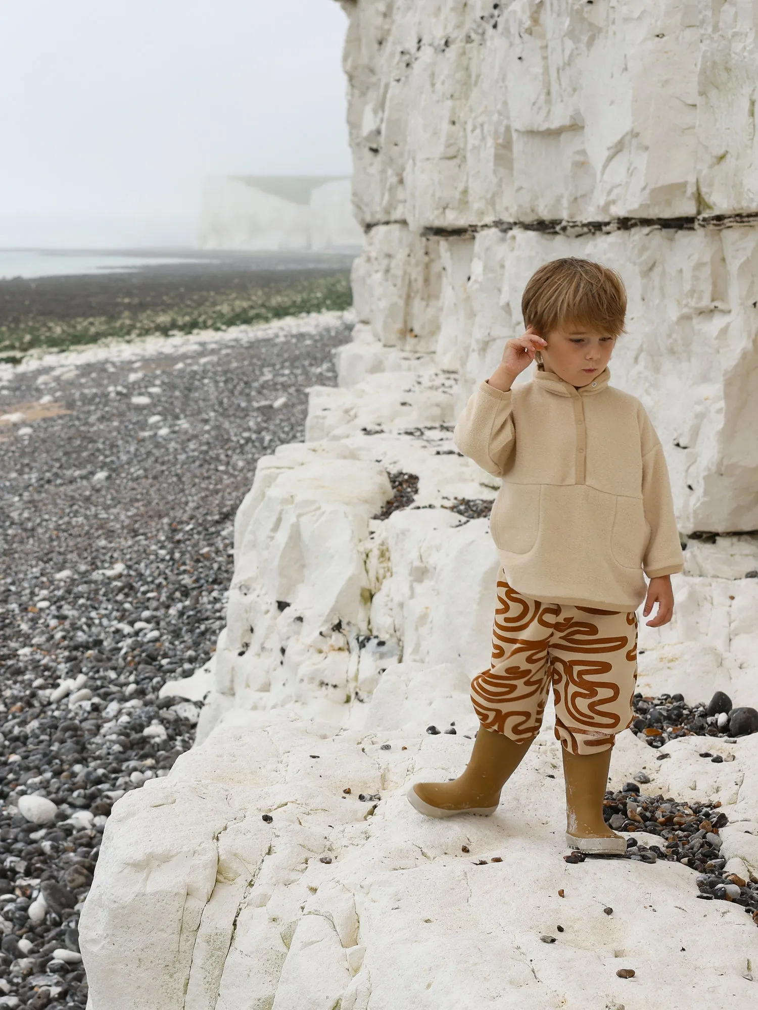 Warm Sand Fleece Sweatshirt