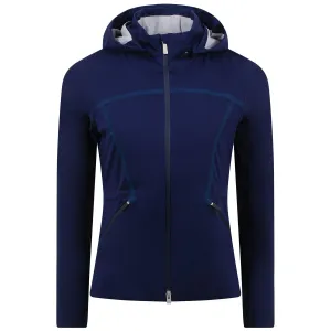 Womens Delina Rain Jacket Atlanta Blue - AW24