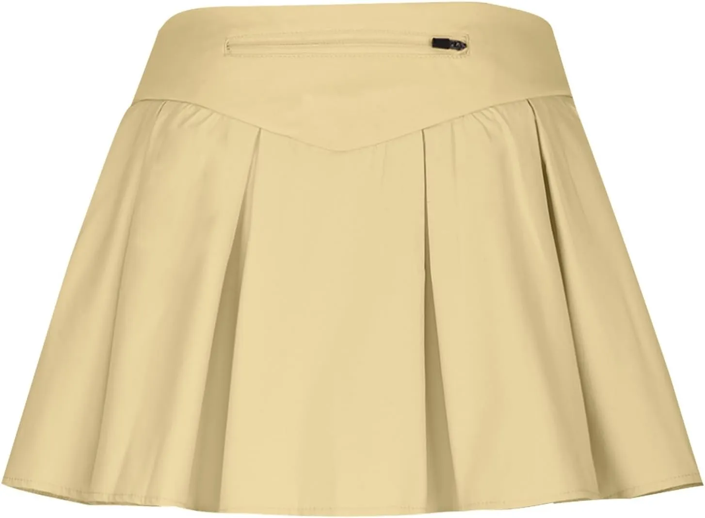 Womens Tennis Skorts Casual High Waisted Flowy Pleated Skater Skirts Athletic Cute Ruffle Layer Yoga Fitness Clothes